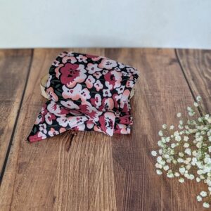 accessoire fait main tissu fleurs des champs