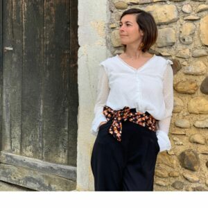 accessoire ceinture noué a la taille