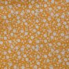 tissu fleuri jaune