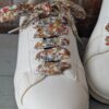 lacets fantaisie fleuris