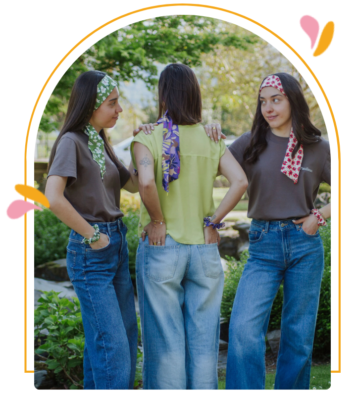 collaboration tissu et bijou